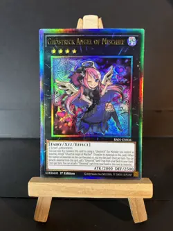 Ghostrick Angel of Mischief RA01-EN036 Collector’s Rare 1st Edition NM+ YuGiOh - Image 2