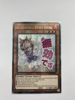 RA05-EN091 Ash Blossom & Joyous Spring Variant Art Starlight Rare 1st Ed YuGiOh - Image 1