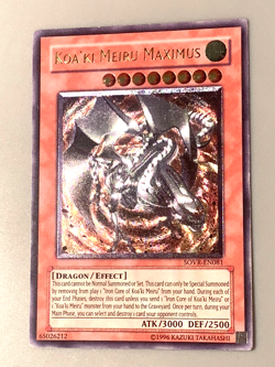 yugioh Koa'ki Meiru Maximus SOVR-EN081 Ultimate unlimited Edition near mint - Image 3