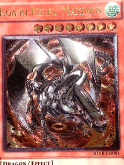 yugioh Koa'ki Meiru Maximus SOVR-EN081 Ultimate unlimited Edition near mint - Image 4