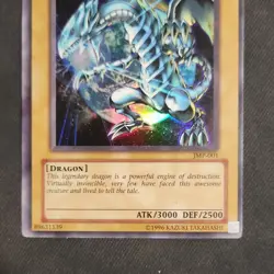 Blue-Eyes White Dragon JMP-001 Shonen Jump Magazine Promos Ultra Rare Holo 3000… - Image 3