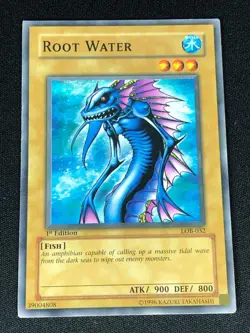 YUGIOH ROOT WATER LOB-032 1ST COMMON (NM) NA PRINT - Image 1
