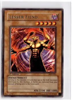 Lesser Fiend 1st Edition Rare LOD-003 LP - Image 1