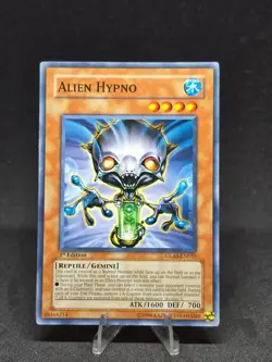Yu-Gi-Oh! Alien Hypno GLAS-EN035 Gladiator's Assault 1st Edition NM - Image 1