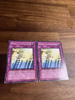 2x World Suppression PSV-020 - 1st Edition - Pharaoh's Servant YuGiOh! - NM - Image 1