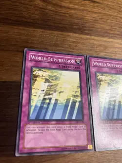 2x World Suppression PSV-020 - 1st Edition - Pharaoh's Servant YuGiOh! - NM - Image 2