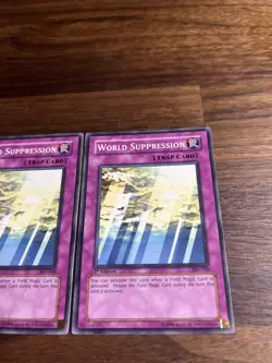 2x World Suppression PSV-020 - 1st Edition - Pharaoh's Servant YuGiOh! - NM - Image 3