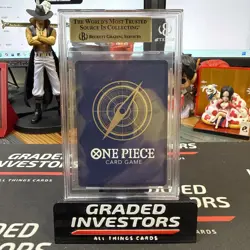 2024 One Piece Monkey D. Luffy P-043 2nd Anniversary Tournament Promo BGS 10 - Image 2