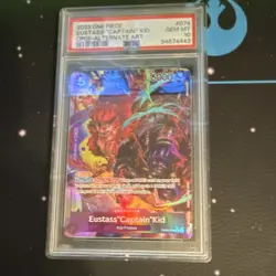 Eustass "Captain" Kid OP05-074 Awakening of the New Era Alt Art Foil SR PSA 10 … - Image 1