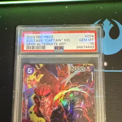 Eustass "Captain" Kid OP05-074 Awakening of the New Era Alt Art Foil SR PSA 10 … - Image 2