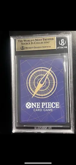 One Piece Roronoa Zoro SP The Azure Sea's Seven PRB02-006 Beckett 9.5 Gem Mint - Image 2