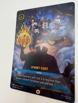 Disney Lorcana Spooky Sight 237/204 Enchanted Holo Rare NM Whispers In The Well - Image 2