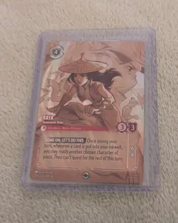 Lorcana: Raya - Kumandran Rider (214/204 Enchanted - Azurite Sea) - Image 1