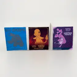 X6 LOT ETB Players Guide Book Elite Trainer Books Pokemon TCG Assorted Lot Of 3 - Image 1