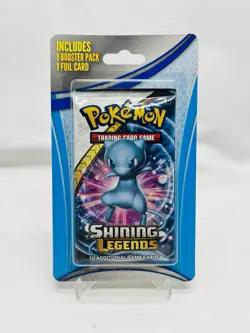 2017 Pokemon Shining Legends Shining Mew Foil Booster - Image 1