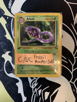 Pokemon 1st Edition Fossil Master Set Non Holo Common & Uncommon 32 Card💎NM💎 - Image 1