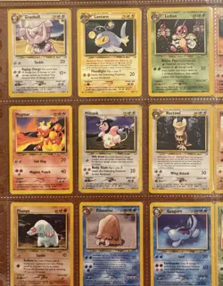 Pokemon Vintage NEO Genesis - Discovery Uncommon/Common (102) Card Lot - Image 5