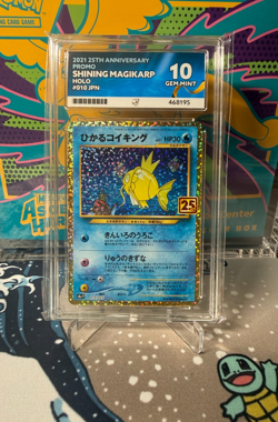 Pokemon TCG 25th anniversary Shining Magikarp Japanese GEM MINT ACE 10 010/025 - Image 2