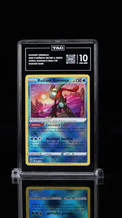 🥷🏼🐸 TAG 10 Radiant Greninja 046/189 | 2022 Pokemon Astral Radiance 💎 - Image 2