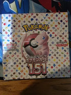 Pokemon 151 Japanese Booster Box SV2a New Sealed with Shrink - Image 1
