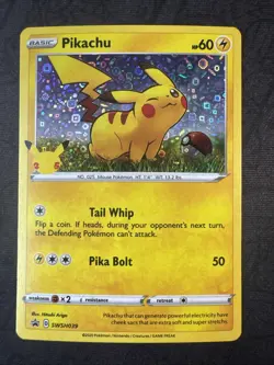 Pikachu SWSH039 General Mills Black Star Promo 25th Anniversary Pokemon - Image 1