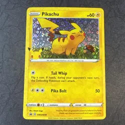 Pikachu - (General Mills) SWSH039 Black Star Promo Holo Pokemon - Image 1