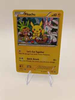 Pokemon Pikachu XY95 Holo Promo 2016 - Image 2