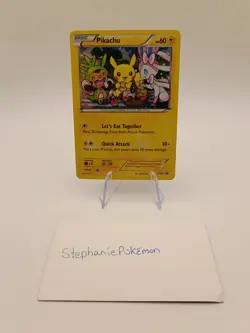 Pokemon Pikachu XY95 Holo Promo 2016 - Image 4