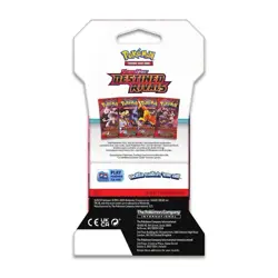 RARE Pokemon Scarlet and Violet Destined Rivals Sleeved Booster Pack Bundle Of 5 - Image 2