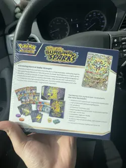 Pokemon TCG Surging Sparks Elite Trainer Box Factory Sealed - Image 4