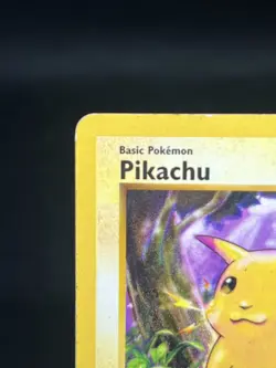 Pokemon TCG Pikachu 58/102 Base Set Shadowless HP - Image 2