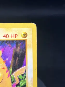 Pokemon TCG Pikachu 58/102 Base Set Shadowless HP - Image 3