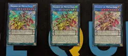 BLMM-EN026 Nekroz of Metaltron x3 Secret Rare YuGiOh Playset - Image 1