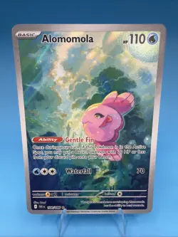 Alomomola 108/086 Sv: Black Bolt Full Art NEAR MINT Pokemon 2025 - Image 1