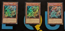 BLMM-EN125 Artifact Lancea x3 Secret Rare YuGiOh Playset - Image 1