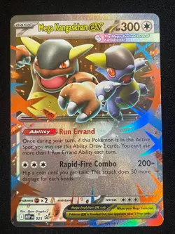 Pokemon Mega Kangaskhan ex Promo ME: Mega Evolution Promo 025 NM - Image 1
