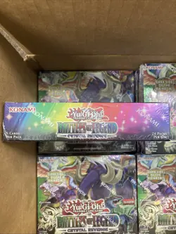 YuGiOh Battles of Legend: Crystal Revenge 10 Booster Boxes Factory Sealed - Image 3