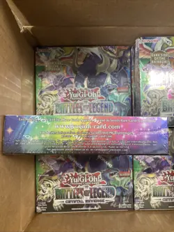 YuGiOh Battles of Legend: Crystal Revenge 10 Booster Boxes Factory Sealed - Image 4