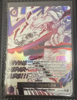 One Piece CCG Divine Departure Alt Art OP13-076 Pack Fresh NM/ Mint English - Image 1