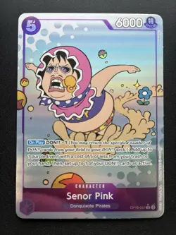 One Piece TCG: Senor Pink Rare (Parallel) OP10-067 Royal Blood - Image 1