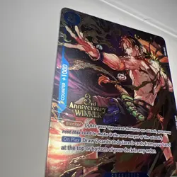 OP07-053 Portgas.D.Ace 3rd Anniversary Winner Promo - One Piece TCG English - Image 5