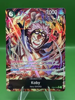 Koby OP15 EB-044 SR Alt Art Adventure on KAMI’s Island ENGLISH ONE PIECE NM - Image 1
