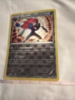 Pokemon Jumbo Card Zoroark and Legendary Pokemon BW19 - Image 3
