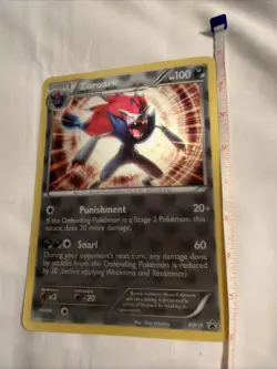 Pokemon Jumbo Card Zoroark and Legendary Pokemon BW19 - Image 4