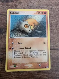 Cubone 60/112 Common FireRed & LeafGreen Pokemon Card - Image 1