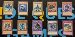 Chibi Artwork Complete Set BLMM-EN001 EN010 Monster Mayhem Secret Rare YuGiOh - Image 1