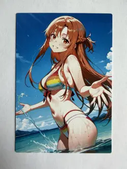 Goddess Story - Asuna Yuuki [Sword Art Online] Custom ACG Sexy Anime Waifu Card - Image 1