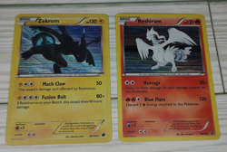 Pokemon TCG Reshiram And Zekrom Holo Promo Set BW004/BW005 Trading Card - Image 2