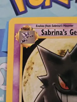 Pokemon TCG Sabrina's Gengar 29/132 Gym Challenge 1st Edition Card - Image 3