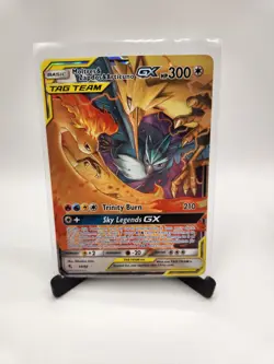 Pokemon Moltres Zapdos Articuno GX Tag Team Xerneas BREAK Holo 2016 2 Cards - Image 2